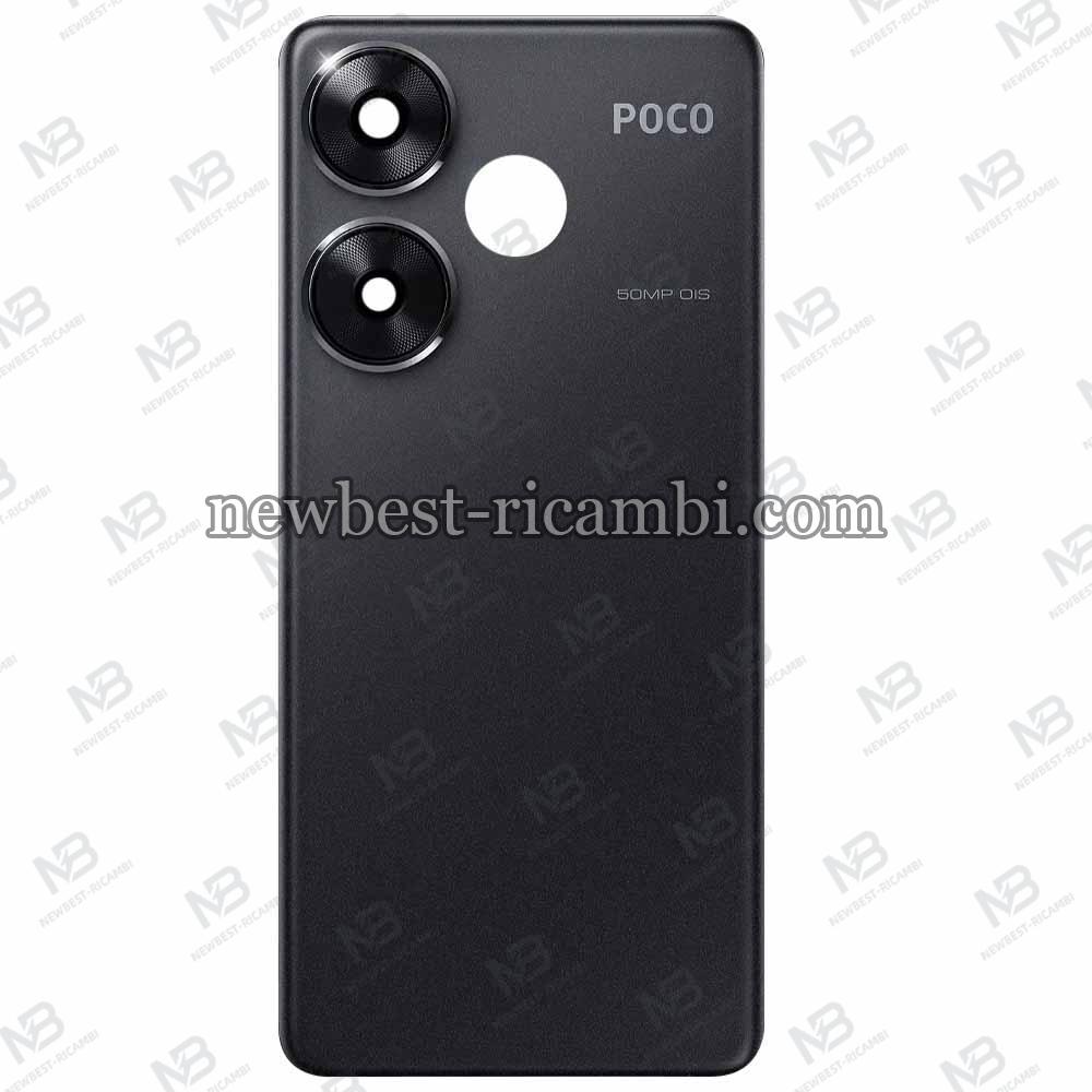 Xiaomi Poco F6 5G (2024) 24069PC21G Back Cover + Camera Glass Black