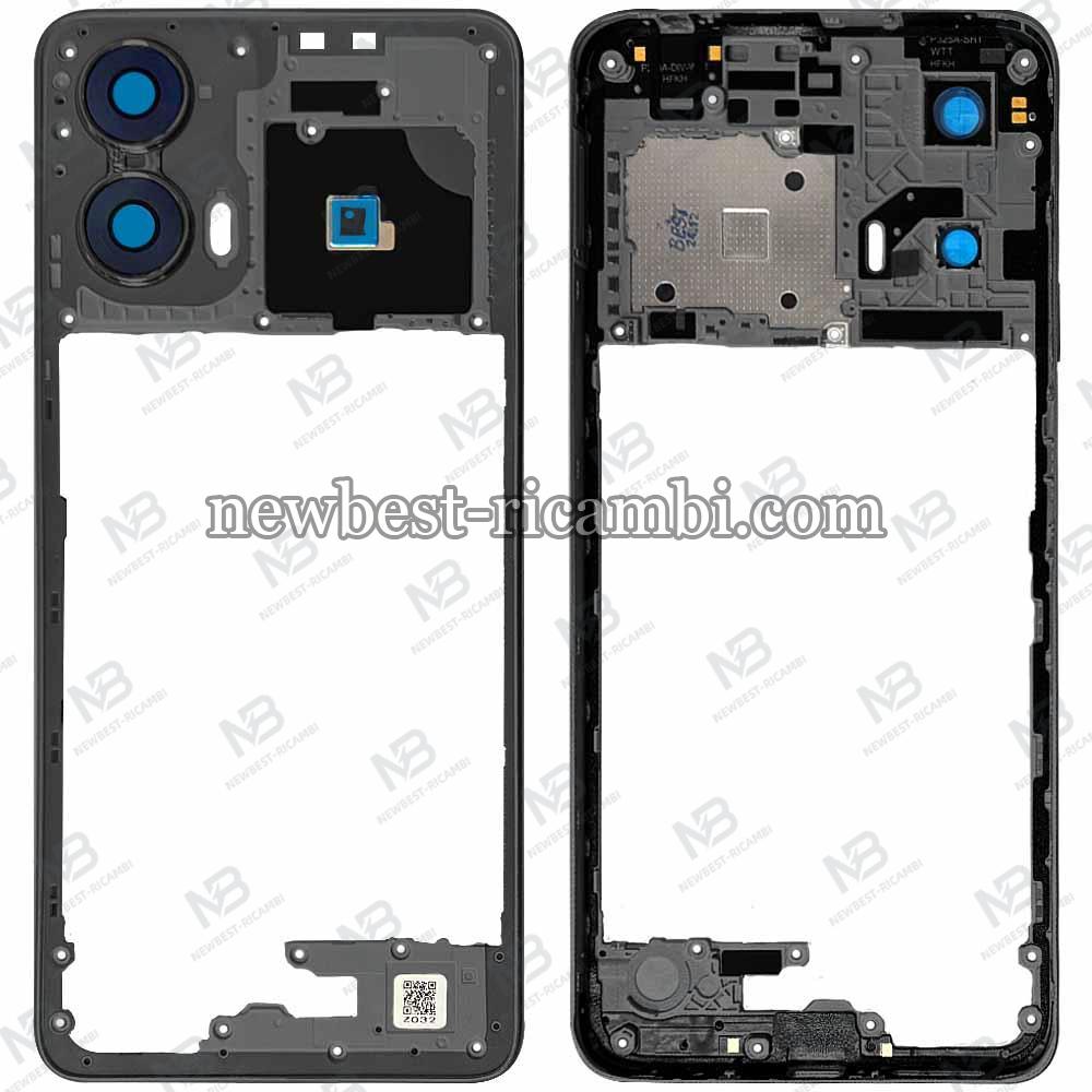 Moto G24 XT2423-3 Frame B + Side Key Black