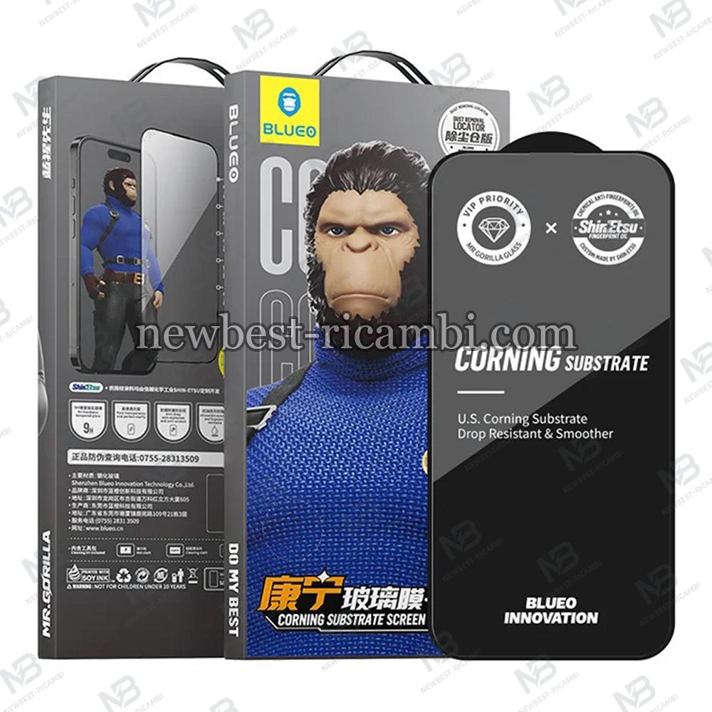 Blueo Corning Gorilla HD Glass Anti-Static iPhone 15 / 16 In Blister