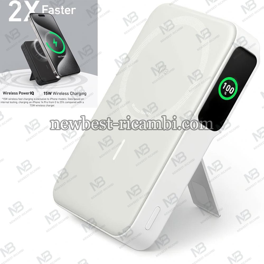 Powerbank Anker MagGo 10000mAh 27W PD + FQI White A1654G21 In Blister