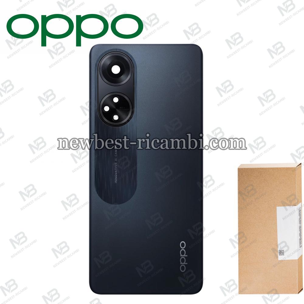 ​Oppo A98 5G (CPH2529) Back Cover + Camera Glass Black Service Pack