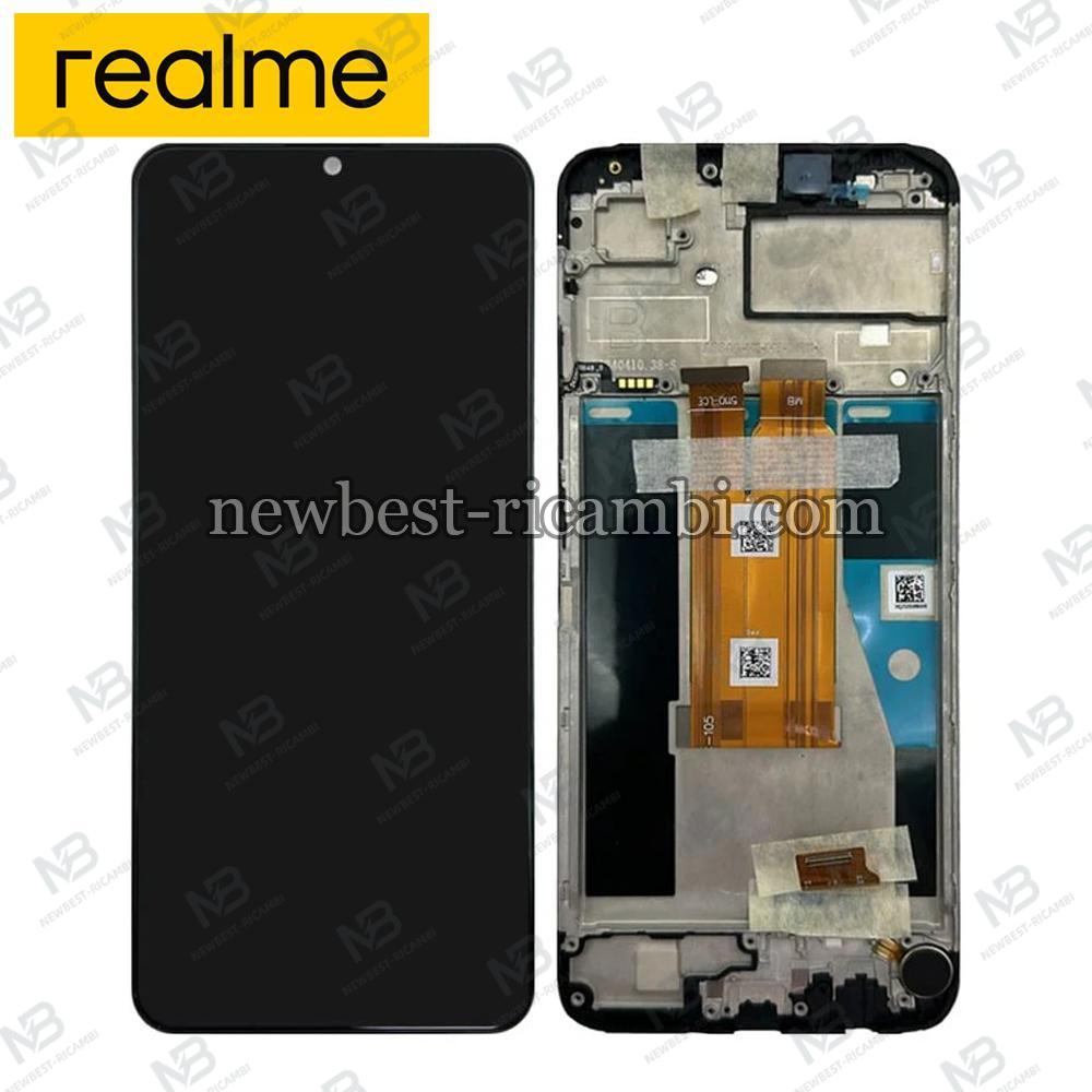 Realme C61 / C63 Touch + Lcd + Frame Black Service Pack