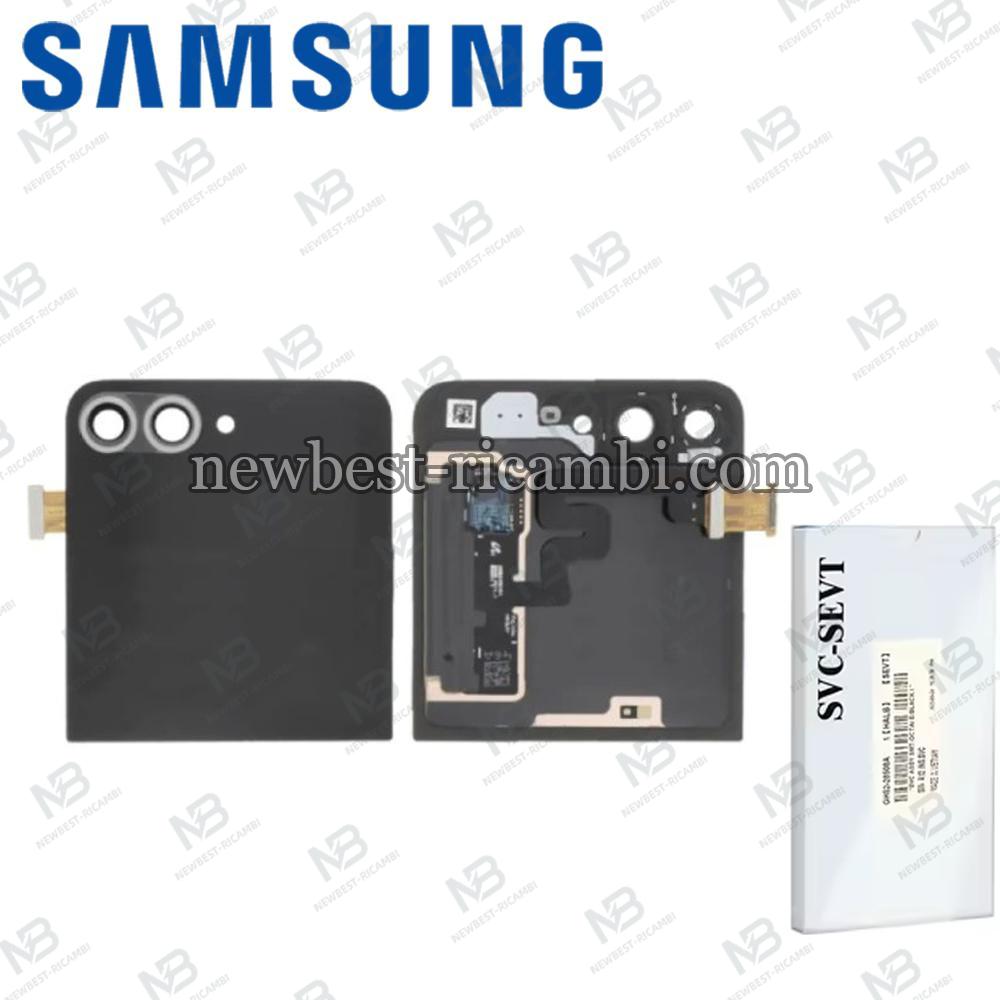 ​Samsung Galaxy Z Flip 6 F741 Cover + Lcd Outer Display Black Service Pack