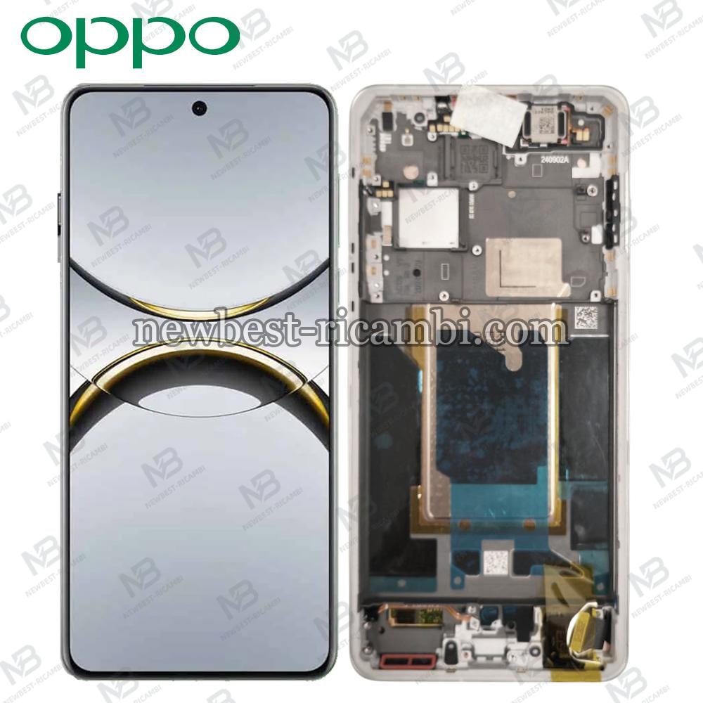 Oppo Find X8 Pro Touch + Lcd + Frame White Service Pack