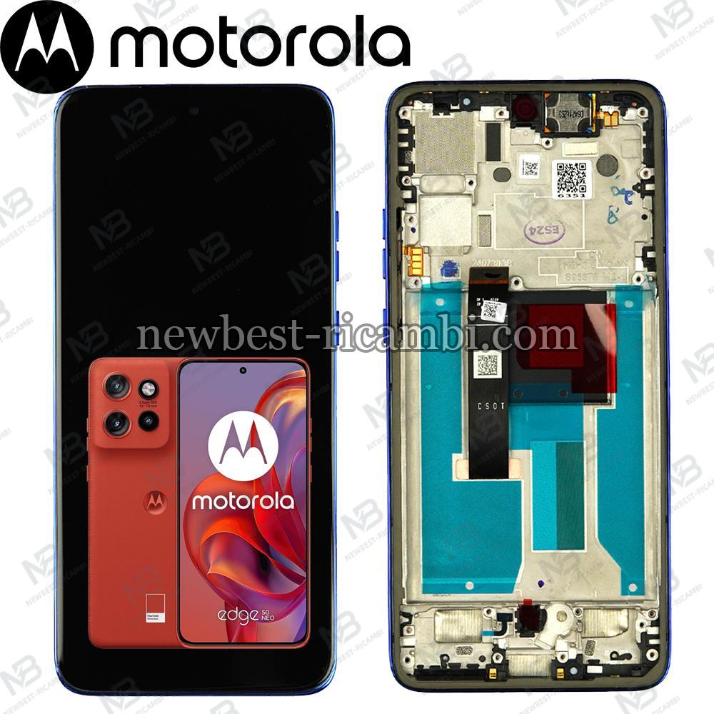 Motorola Edge 50 Neo 5G Touch + Lcd + Frame Poinciana Service Pack