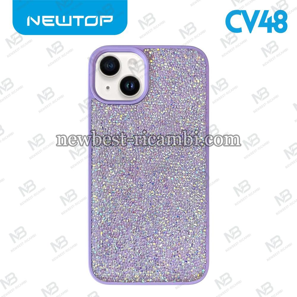 NEWTOP CV48 STAR DIAMOND PER APPLE IPHONE 16 (APPLE - Iphone 16 - Viola)