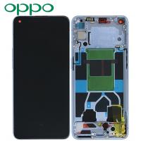 Oppo Reno 6 5G Touch + Lcd + Frame Blue Service Pack