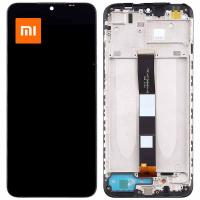 Xiaomi Redmi 10A / 9A / 9AT / 9C Touch+Lcd+Frame Black Service Pack