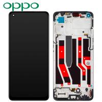 Oppo Reno 7 / 8 / 4G / F21 Pro Touch + Lcd + Frame Black Service Pack