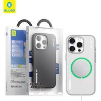 Blueo Dual-Color Liquid Silicone Magnetic Case iPhone 16 Pro White In Blister