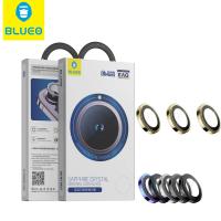 Blueo Sapphire PVD Steel Camera Ring For iPhone 16 Pro / 16 Pro Max Blue In Blister