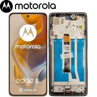 Motorola Edge 50 Neo 5G Touch + Lcd + Frame Latte Gold Service Pack