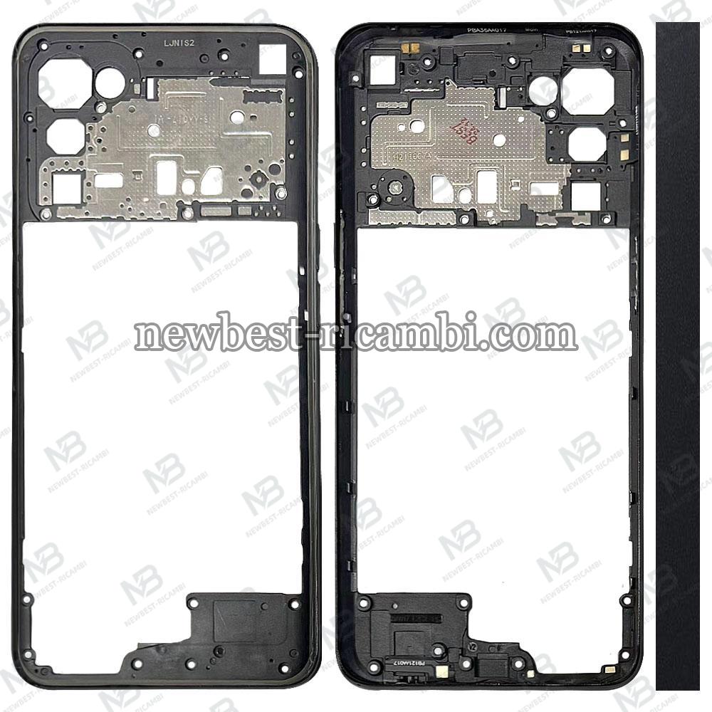 Oppo Reno 6 4G CPH2235 Frame B + Side Key Black
