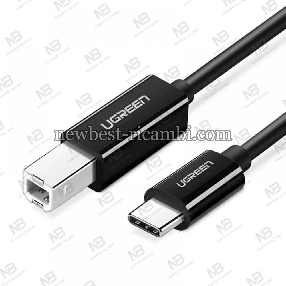 USB-C Printer Cable Ugreen US241 2M Black in Blister