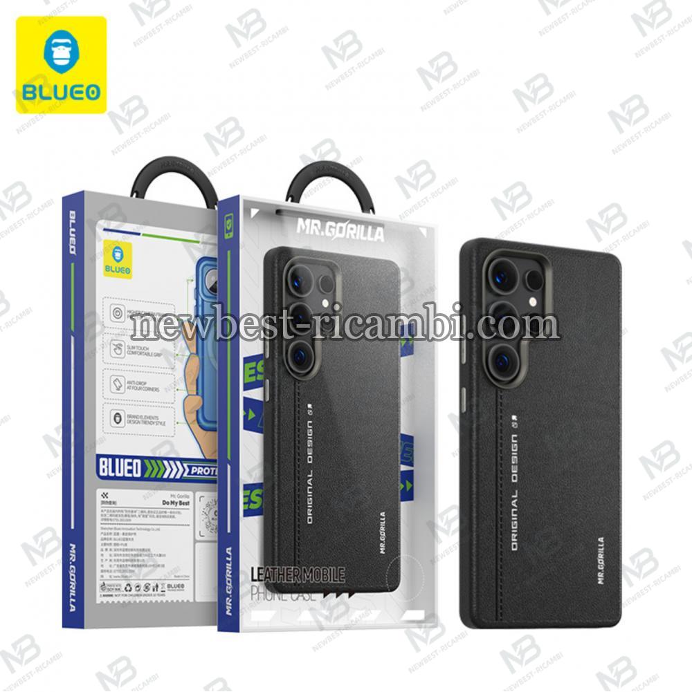 Blueo Blueo Synthetic Leather Phone Case Samsung S25 ULTRA / S938 Black  In Blister