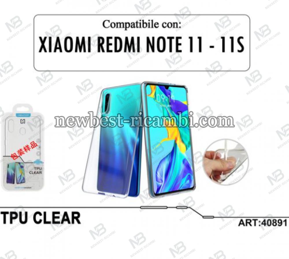 TPU CLEAR COVER XIAOMI REDMI NOTE 11 - 11S Trasparente