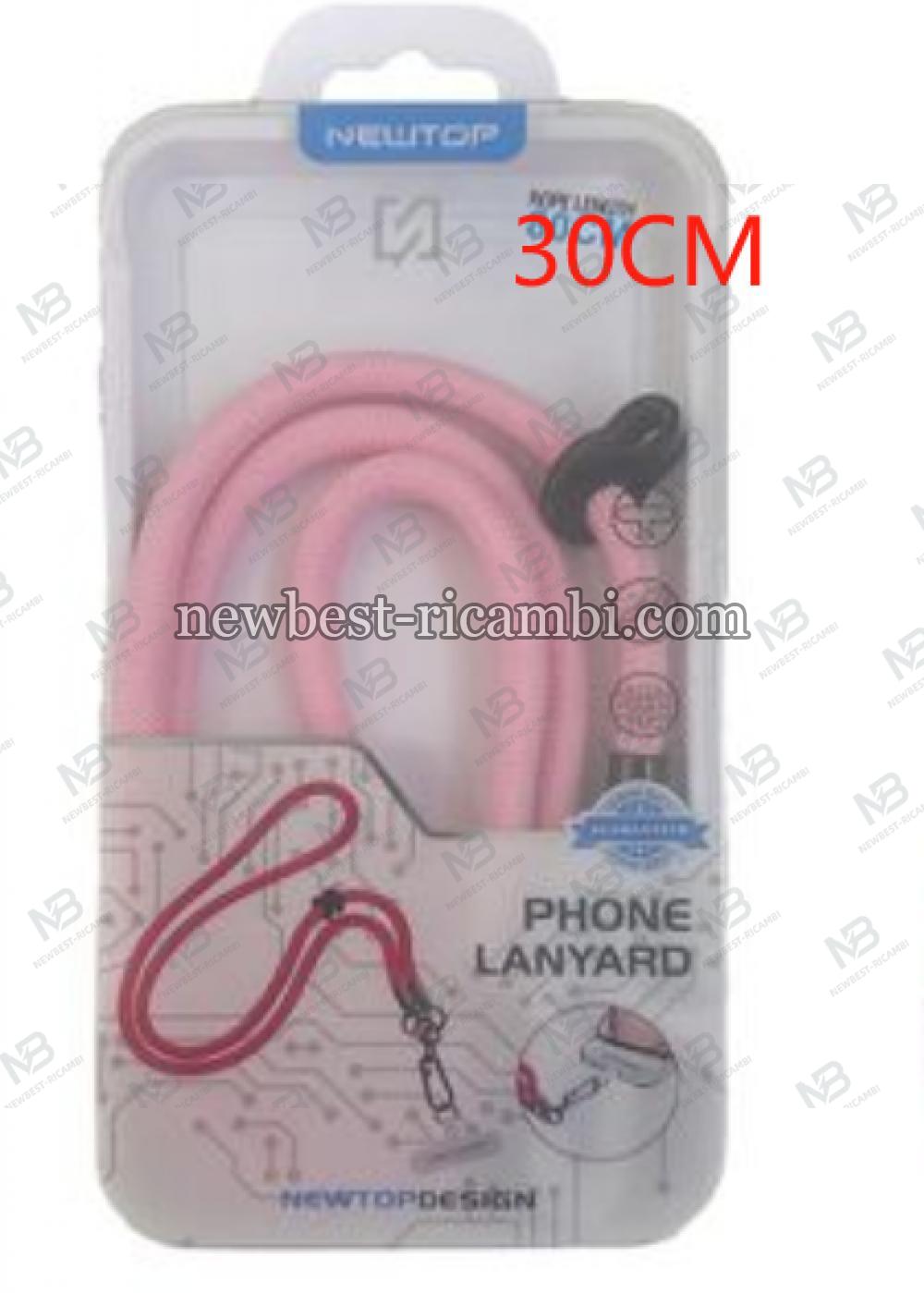 NEWTOP CV37  LACCETTO UNIVERSALE 30CM Rosa