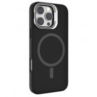 NEWTOP CV47-13 SUPPORTO CON VETRO PER FOTOCAMERA IPHONE 16 PRO MAX Nero