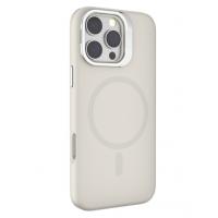 NEWTOP CV47-13 SUPPORTO CON VETRO PER FOTOCAMERA IPHONE 16 PRO MAX Bianco