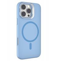 NEWTOP CV47-13 SUPPORTO CON VETRO PER FOTOCAMERA IPHONE 16 PRO MAX Blu