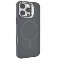 NEWTOP CV47-13 SUPPORTO CON VETRO PER FOTOCAMERA IPHONE 16 PRO MAX Grigio