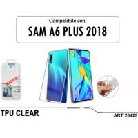 TPU CLEAR COVER SAMSUNG GALAXY A6+ 2018 Trasparente