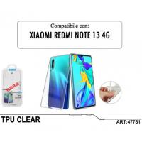 TPU CLEAR COVER XIAOMI REDMI NOTE 13 4G Trasparente