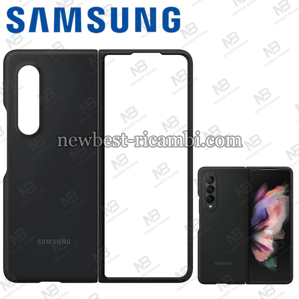 Silicone Cover For Samsung Galaxy Z Fold 3 5G F926 EF-PF926TBEGWW Black In Blister