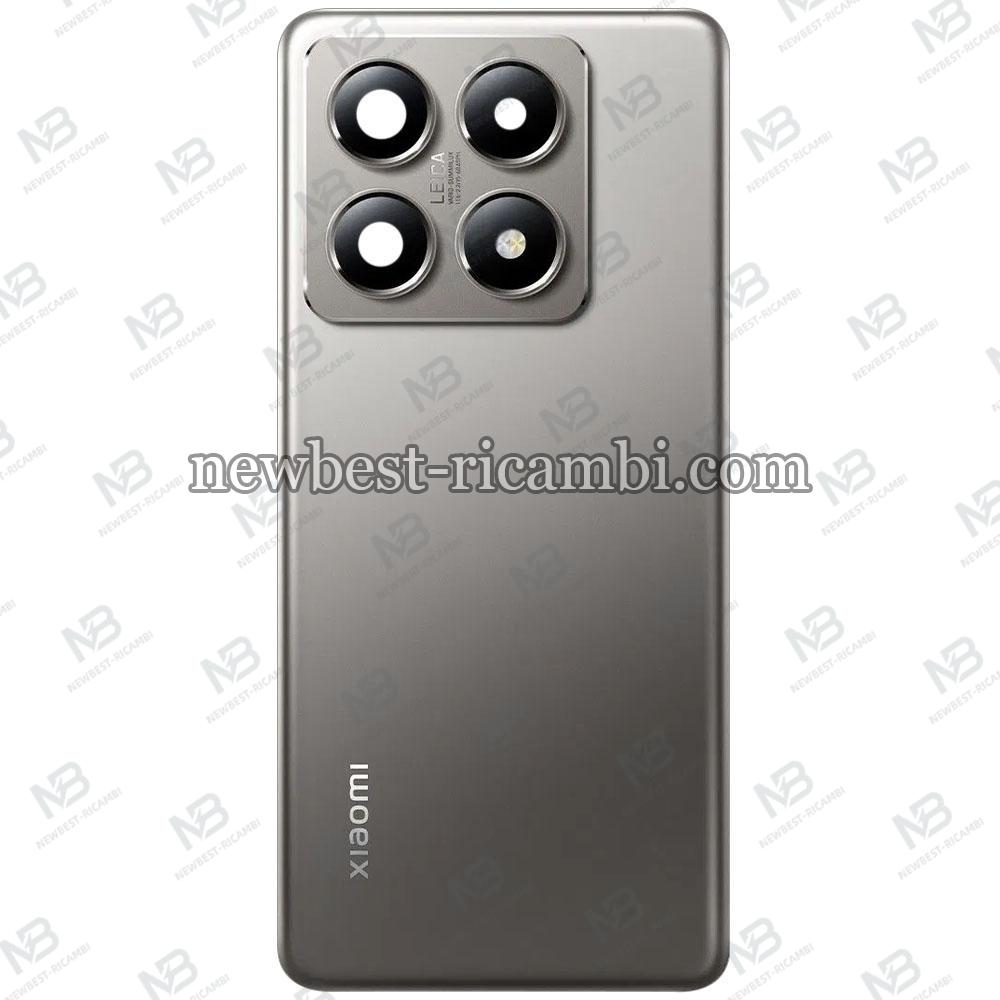 Xiaomi Mi 14T Pro 5G Back Cover + Camera Glass Gray
