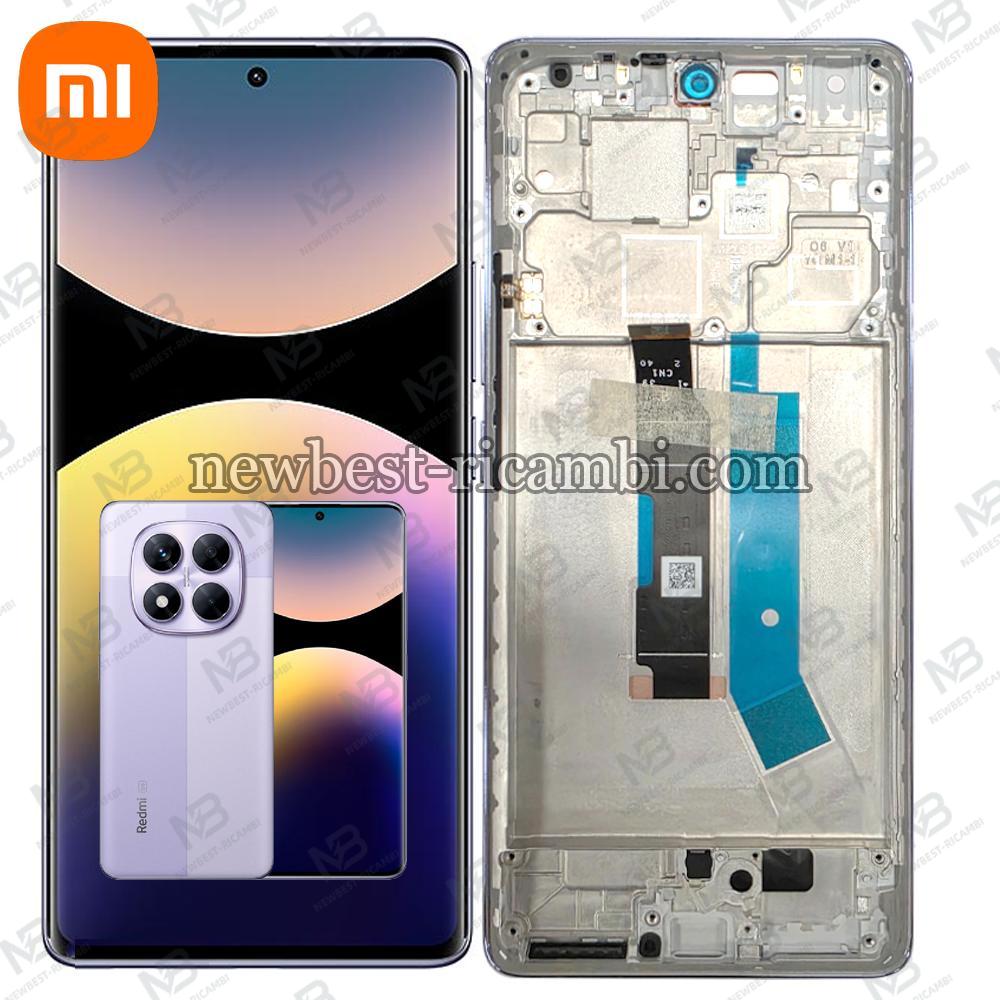 Xiaomi Redmi Note 14 Pro 4G Touch + Lcd + Frame Purple Service Pack