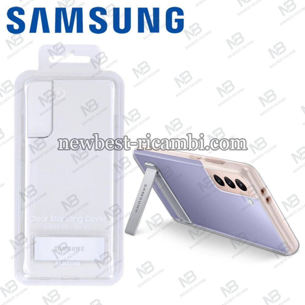 Samsung EF-JG996CTEGWW Clear Standing Cover for Galaxy S21+ 5G G996 Transparent In Blister