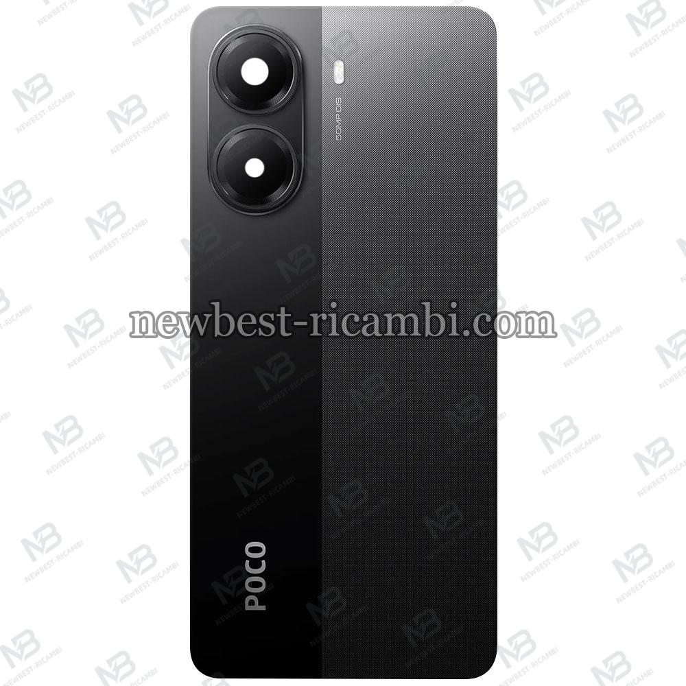 Xiaomi Poco X7 Pro 5G Back Cover + Camera Glass Black