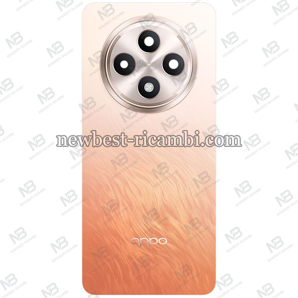 Oppo Reno 12 F 4G (CPH2687) Back Cover + Camera Glass Orange