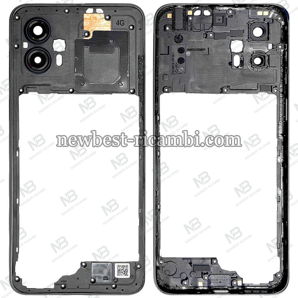 Moto G13 (2023) XT2331 Frame B + Side Key Black