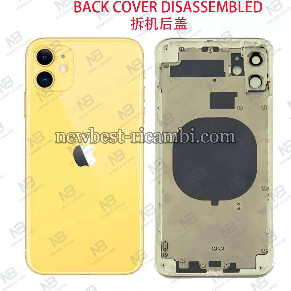 iPhone 11 Back Cover With Frame Yellow Disassembled Grade C Original