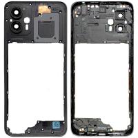 Moto G23 5g (2023) XT2333 Frame B + Side Key Black