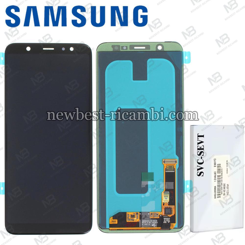 Samsung Galaxy A6 Plus A605f Touch + Lcd Black Service Pack