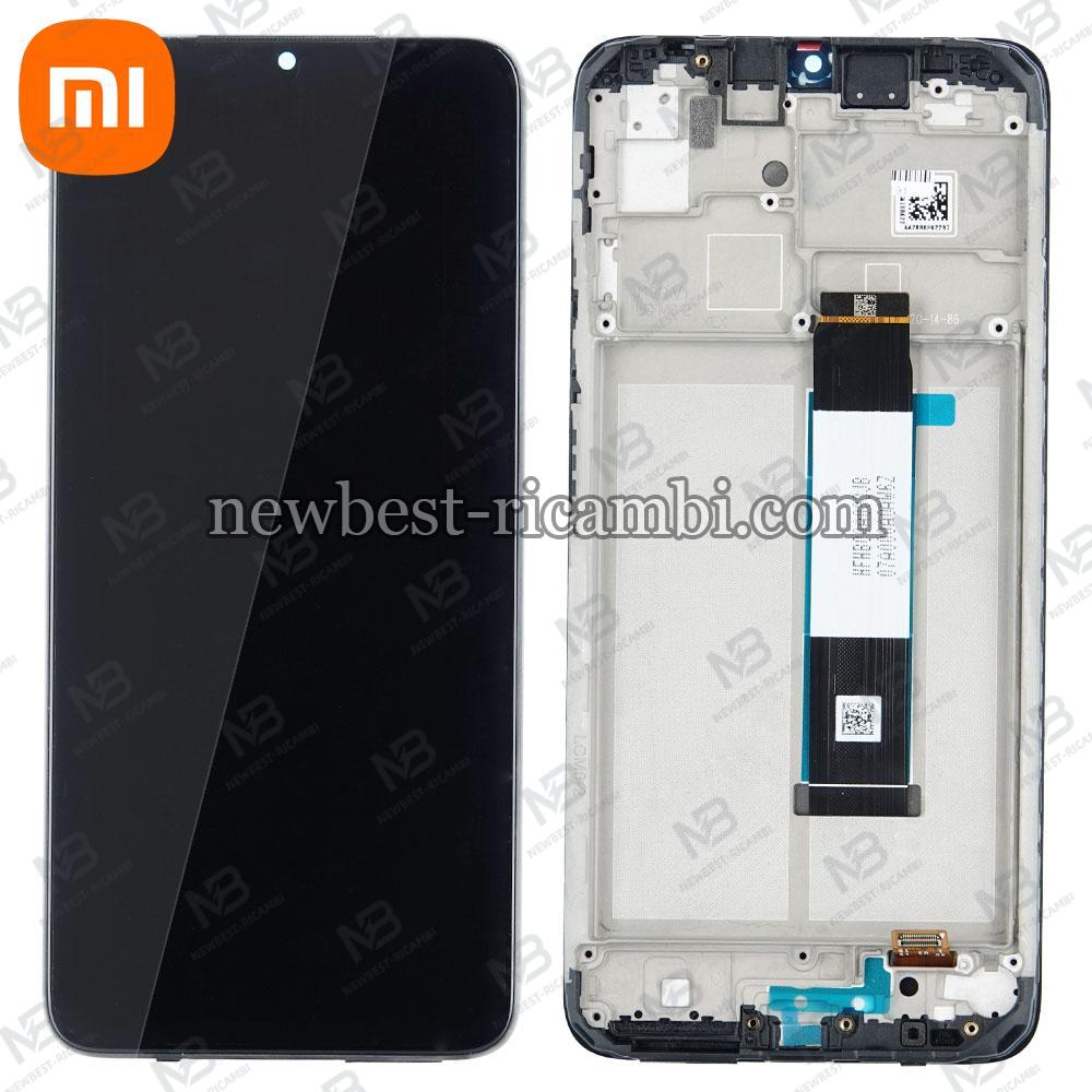 Xiaomi Redmi 9T / Poco M3 Touch + Lcd + Frame Black Service Pack