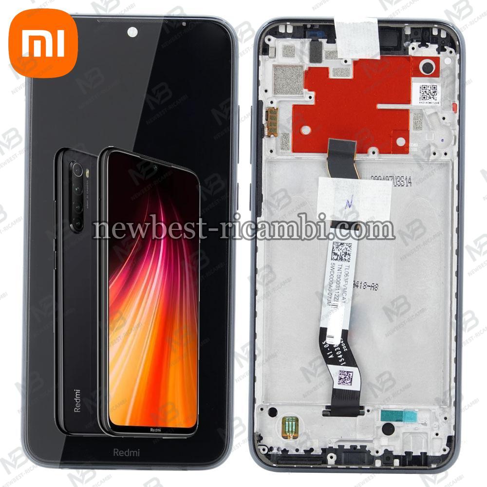 Xiaomi Redmi Note 8T Touch + Lcd + Frame Black Service Pack