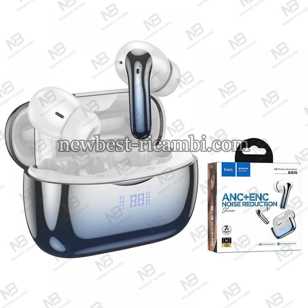 Hoco EQ16 Blue True Wireless Earbuds in Blister