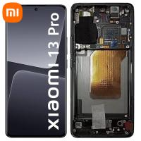 Xiaomi 13 Pro 5G (2210132G / 2210132C) Touch + Lcd + Frame Black Service Pack