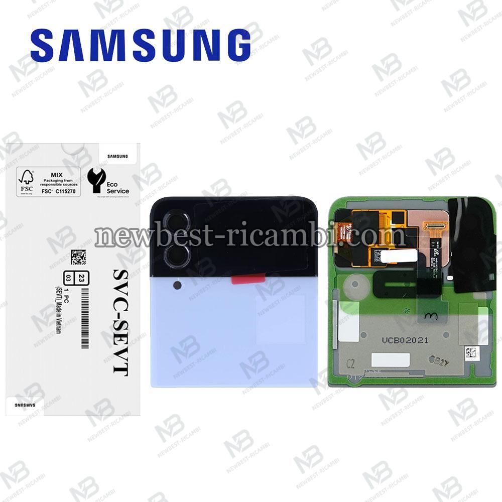 Samsung Galaxy Z Flip 4 F721 Outer Lcd Blue Service Pack