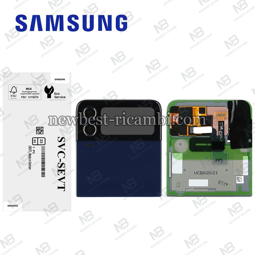 Samsung Galaxy Z Flip 4 F721 Outer Lcd Blue / Black Service Pack