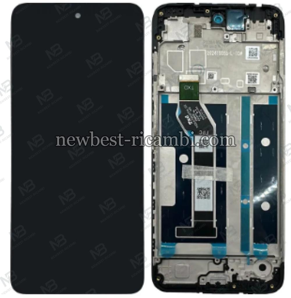 Motorola E15 4G (XT2523) Touch + Lcd + Frame Black Original