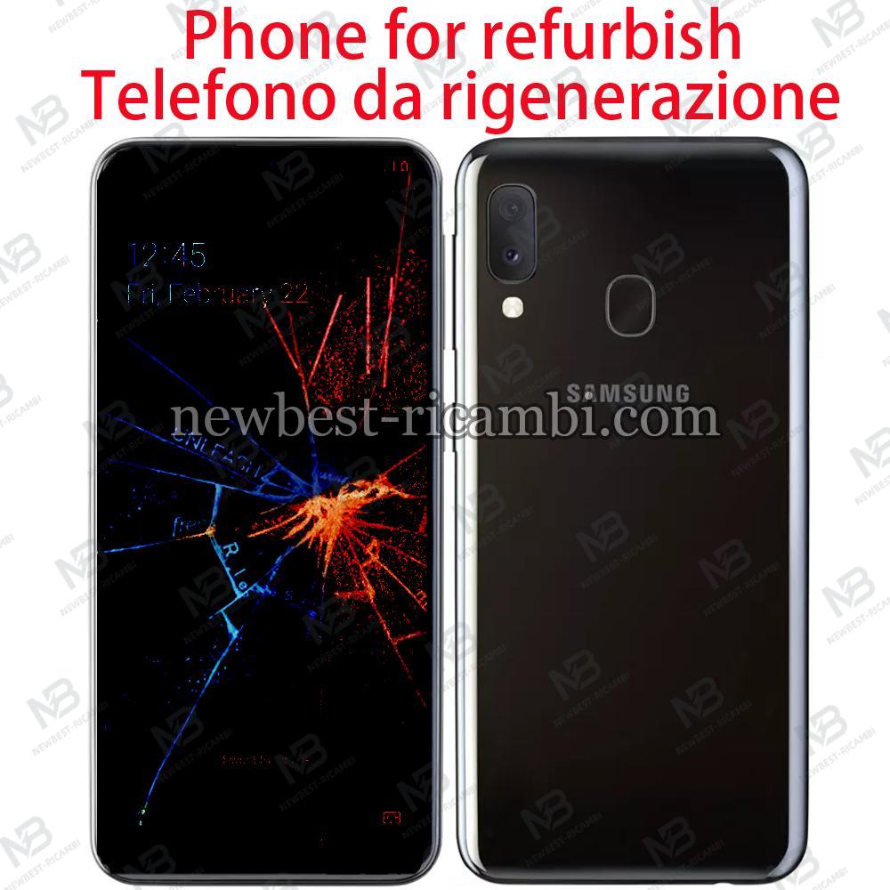 Samsung Galaxy A20E A202 Smartphone 32GB  Used Grade D Glass Brokem Bulk