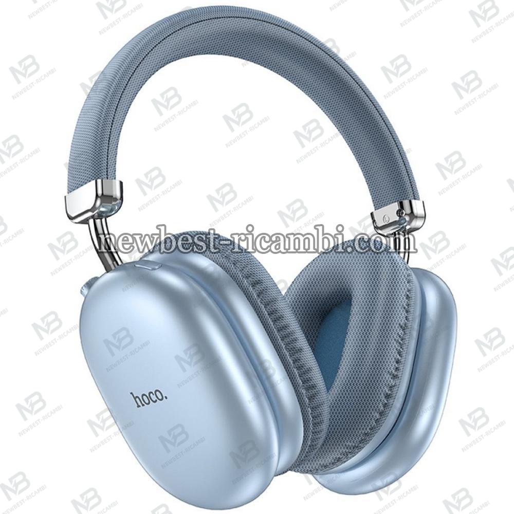 Handsfree Bluetooth Hoco W35 Max Blue In Blister