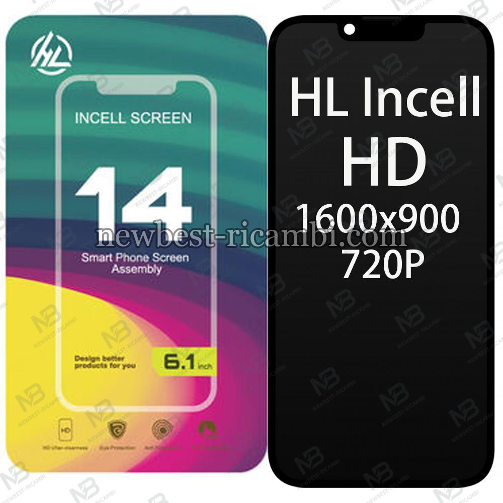 iPhone 14 Touch + Lcd + Frame Black HL Incell HD 1600x900 720P