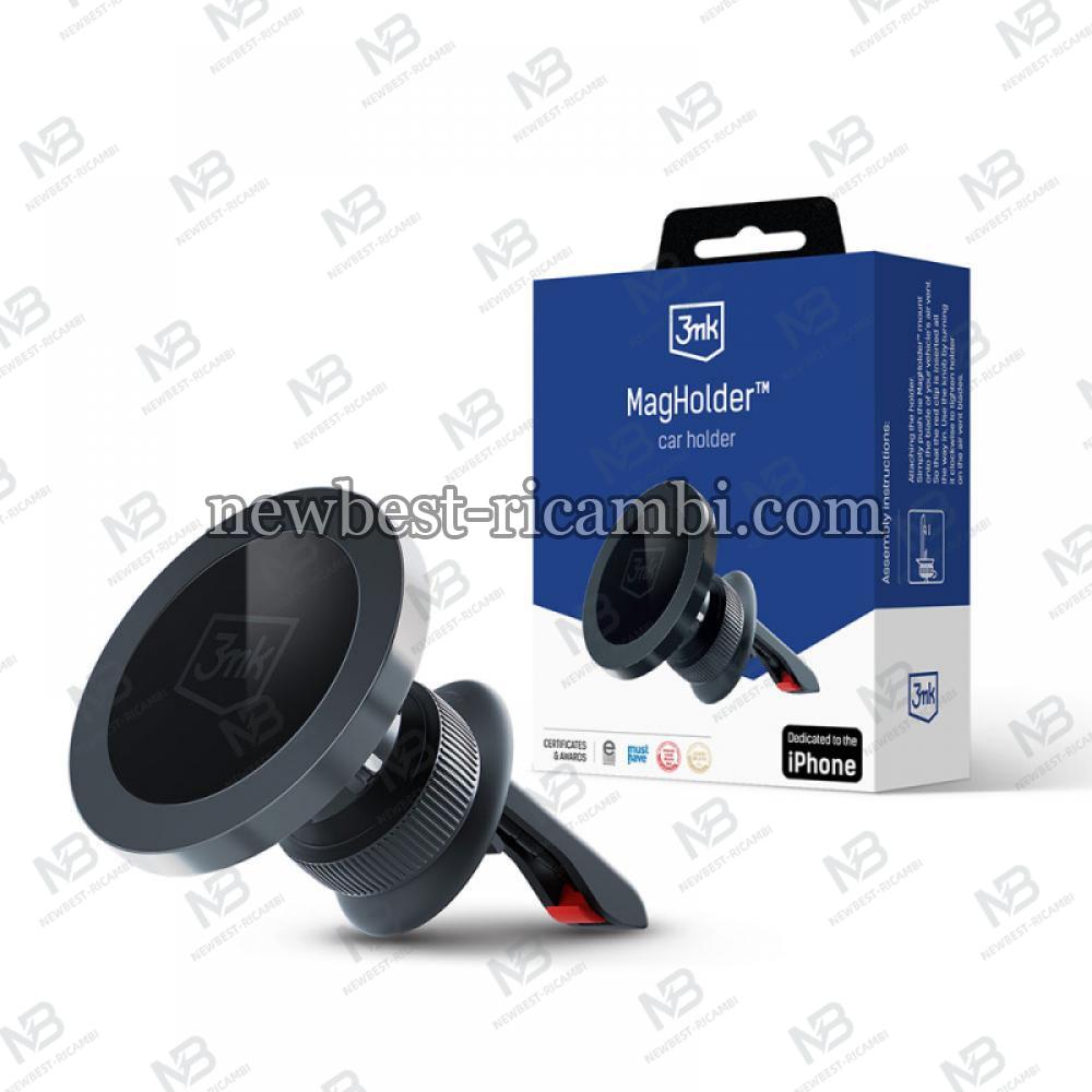 Magnetic Car Holder 3MK MagHolder Universal Black in Blister