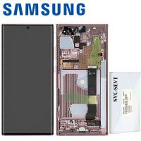 Samsung Galaxy Note 20 Ultra 5G N985 N986 Touch + Lcd + Frame Brown Service Pack