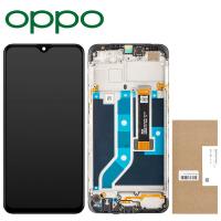 Oppo A12 (CPH2083 / CPH2077) Touch + Lcd + Frame Black Service Pack